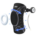 Avyora Smart Knob Knee Brace with Patella Gel Pad and Lateral Stabilizer, Compression Knee Brace for Exercise (Single),