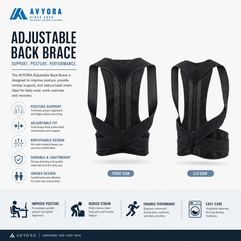 Avyora™ Posture Corrector Belt